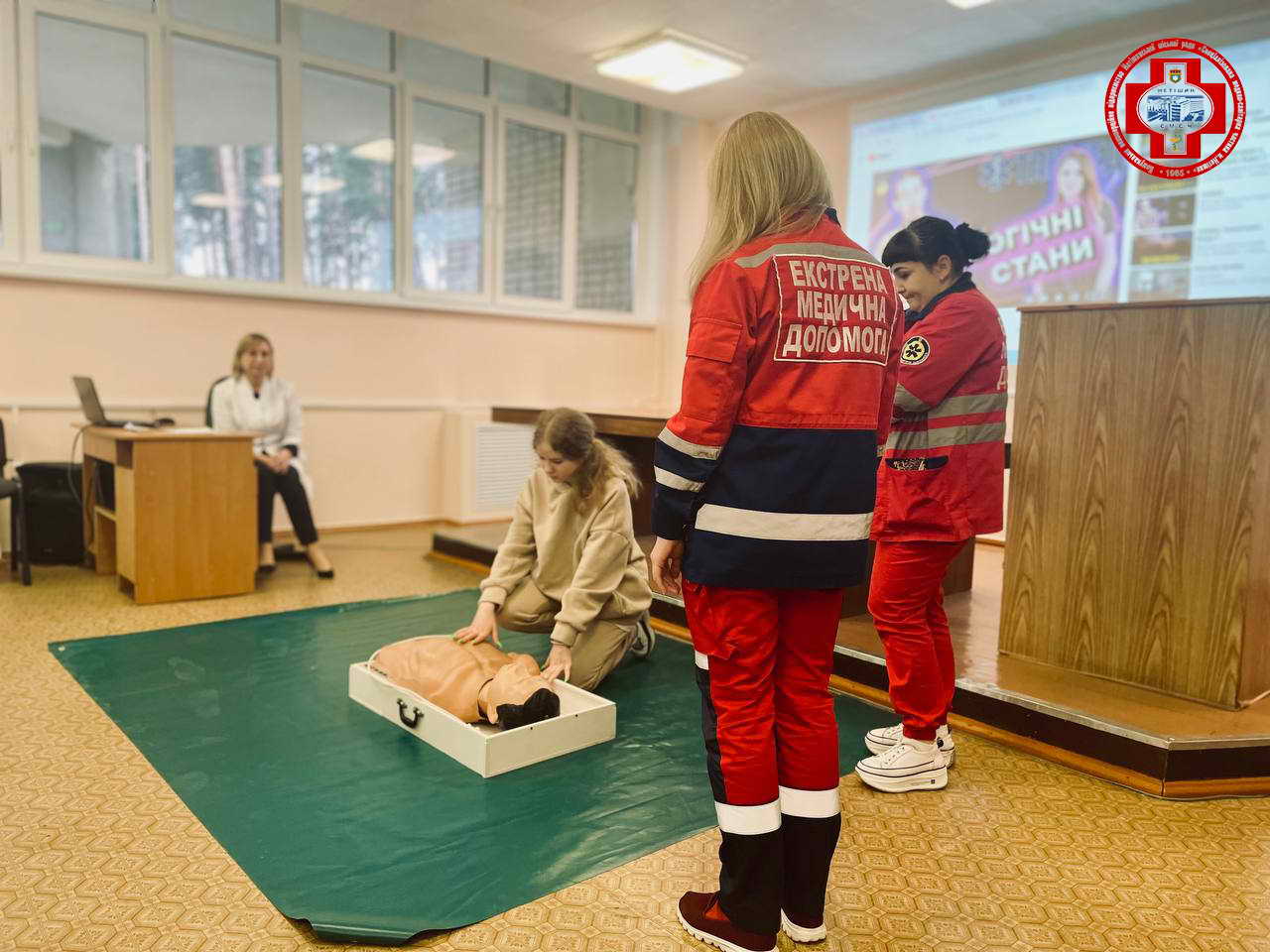 Практичні заняття з «Основ медичних знань» в КНП НМР «СМСЧ м.Нетішин»