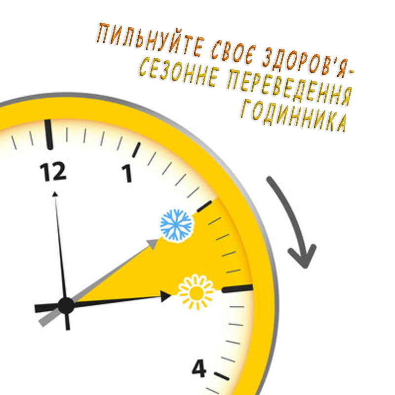 Перехід на літній час - вплив на здоров'я