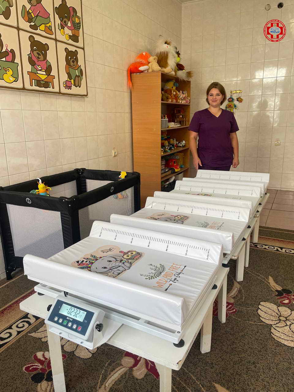 Комфортне зважування немовлят