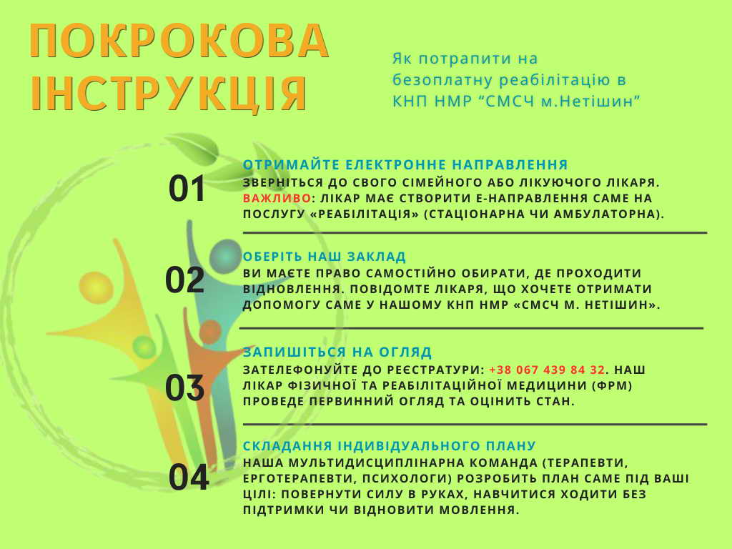 Як потрапити на безоплатну реабілітацію?